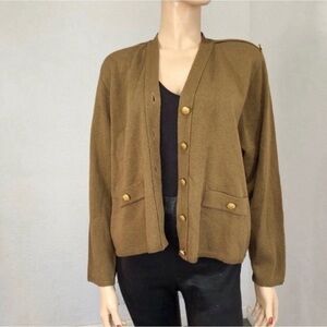 Laura by Alyzia button down long sleeve cardigan